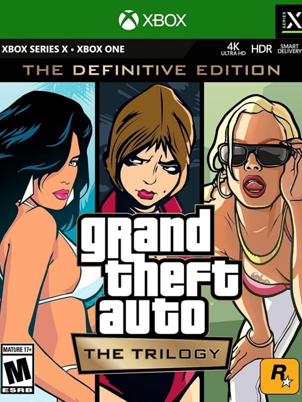 Ultimate Action Adventure Game Trilogy - GTA Definitive Edition for Xbox Series